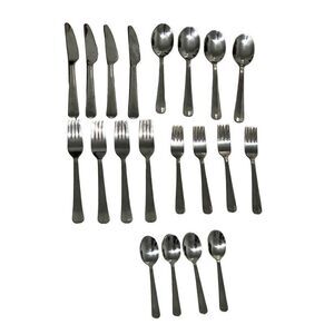 Vintage IKEA Stainless Steel Flatware Replacement Fork Spoon Knive LOT of 20